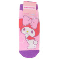 Japan Sanrio Socks - My Melody : Star Pink Purple - 1