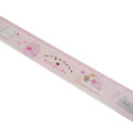 Japan Mogunyan Slim Ruler 17cm - Strawberry Cake Cat - 2
