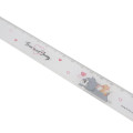 Japan Tom and Jerry Slim Ruler 17cm - Heart White - 2