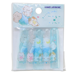 Japan Mogunyan Pencil Cap Set - Cream Soda Cat