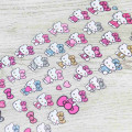 Japan Sanrio 4 Size Sticker - Hello Kitty : Gal Art Big Ribbon Leopard - 2