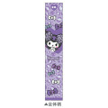 Japan Sanrio Mascot 2B Pencil - Kuromi : Gal Art Big Ribbon Leopard Purple - 2