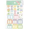 Japan Sanrio A6 Index Sticker - Characters Green - 1