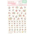 Japan Sanrio Schedule Sticker - Characters Pink - 1