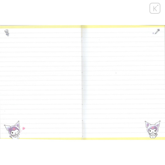 Japan Sanrio A6 Monthly Schedule Book - Kuromi : Beauty 2026 - 3