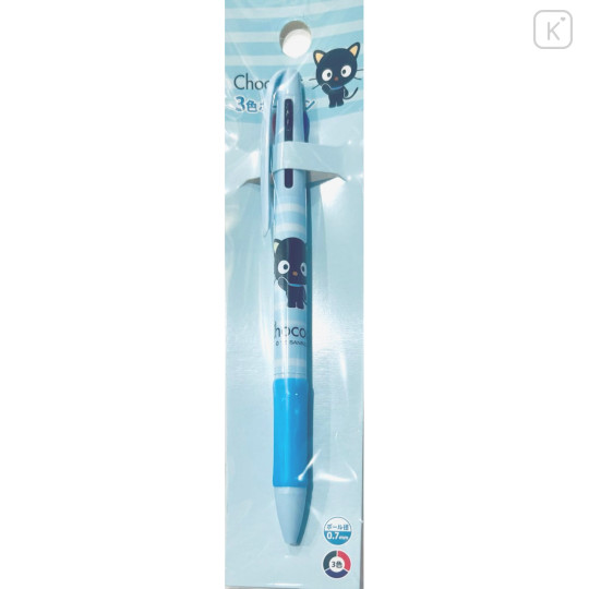 Japan Sanrio 3 Color Multi Ball Pen - Chococat : Blue - 1