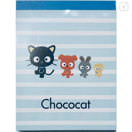 Japan Sanrio Mini Notepad - Chococat : Blue - 1