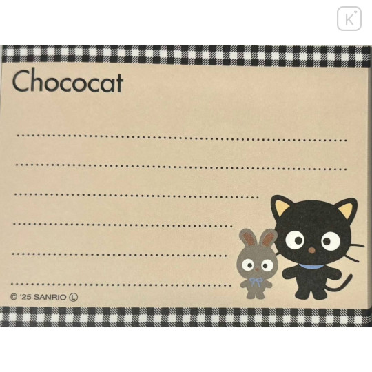 Japan Sanrio Mini Notepad - Chococat : Blue - 3
