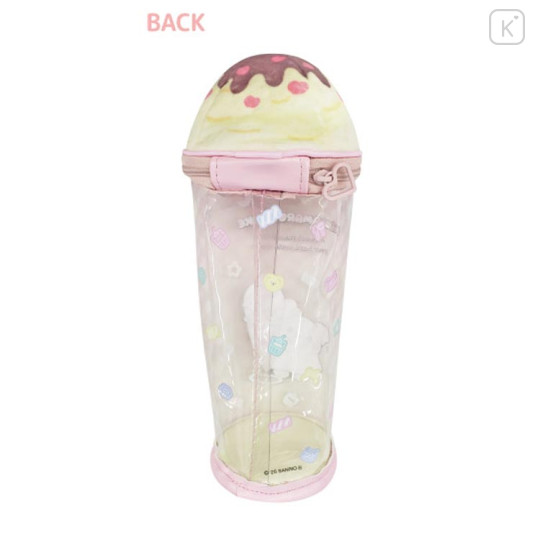 Japan Sanrio Ice Cream Pouch Pencil Case - Hanamaruobake : Sweet Reward Pink - 2