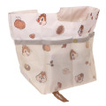 Japan Disney Mini Eco Lunch Bag & Bottom Plate - Chip & Dale : Chestnut - 2