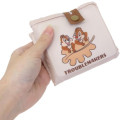 Japan Disney Mini Eco Lunch Bag & Bottom Plate - Chip & Dale : Chestnut - 4
