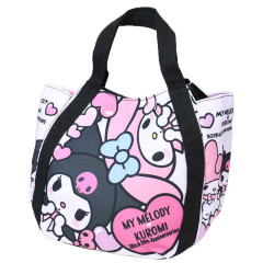 Japan Sanrio Balloon Mini Tote Bag - My Melody 50th & Kuromi 20th Anniversary