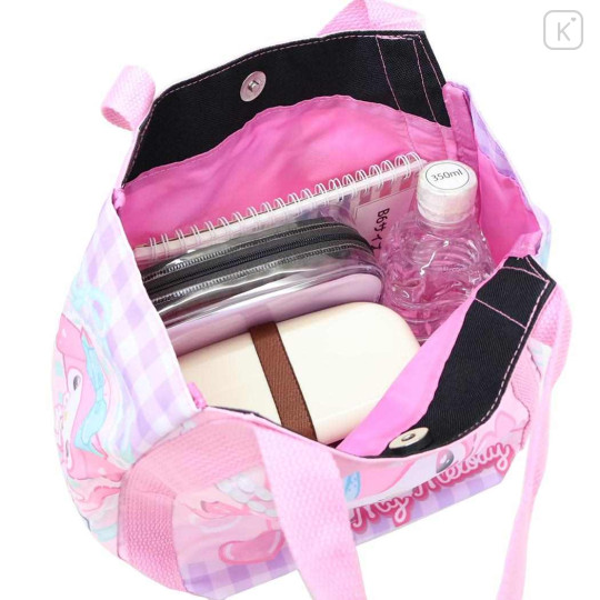 Japan Sanrio Balloon Mini Tote Bag - My Melody : Cat Performance - 3