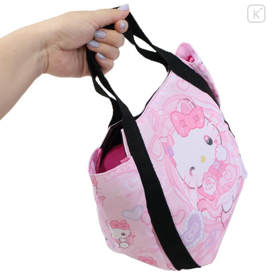 Japan Sanrio Balloon Mini Tote Bag - Hello Kitty : Cat Performance - 2
