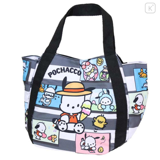 Japan Sanrio Balloon Mini Tote Bag - Pochacco : Happy Moment - 1