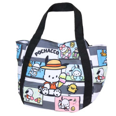 Japan Sanrio Balloon Mini Tote Bag - Pochacco : Happy Moment
