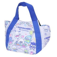 Japan Sanrio Balloon Mini Tote Bag - Hapidanbui Boys : 5th Anniversary Party