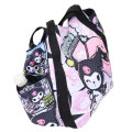 Japan Sanrio Balloon Tote Bag - Kuromi : 20th Anniversary Black Pink - 2