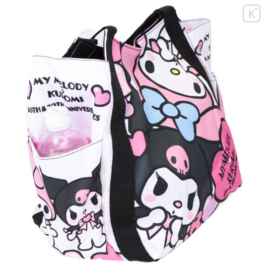 Japan Sanrio Balloon Tote Bag - My Melody 50th & Kuromi 20th Anniversary - 2