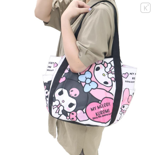 Japan Sanrio Balloon Tote Bag - My Melody 50th & Kuromi 20th Anniversary - 3