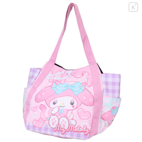 Japan Sanrio Balloon Tote Bag - My Melody : Cat Performance - 1