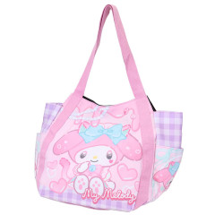 Japan Sanrio Balloon Tote Bag - My Melody : Cat Performance