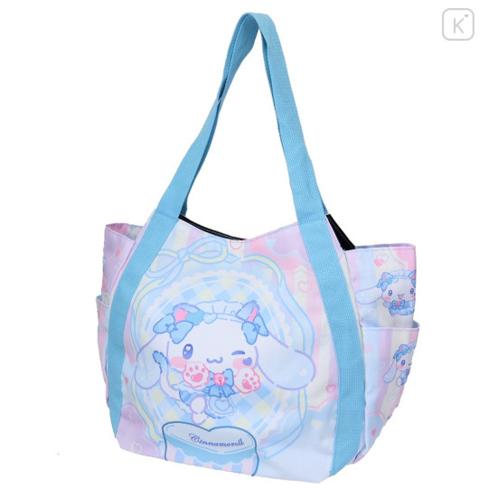 Japan Sanrio Balloon Tote Bag - Cinnamoroll : Cat Performance - 1