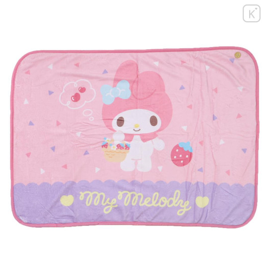 Japan Sanrio Fluffy Blanket - My Melody : Purple Pink - 1