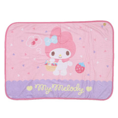 Japan Sanrio Fluffy Blanket - My Melody : Purple Pink