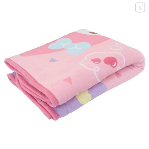 Japan Sanrio Fluffy Blanket - My Melody : Purple Pink - 4