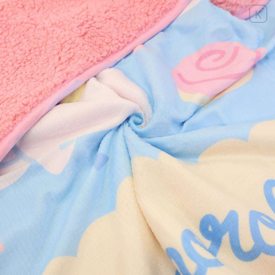 Japan Sanrio Fluffy Blanket - Cinnamoroll : Blue Pink - 2