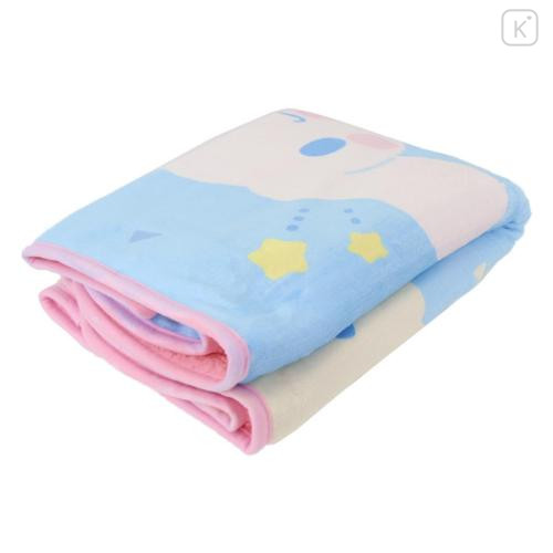 Japan Sanrio Fluffy Blanket - Cinnamoroll : Blue Pink - 4