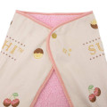 Japan San-X Fluffy Blanket - Sumikko Gurashi : Chocolate Fair at Sumikko Cafe Beige Pink - 3