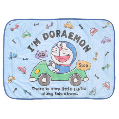 Japan Doraemon Fluffy Blanket - Driving Safe