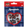 Japan Monchhichi Puffy Sticker - Blue - 1