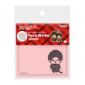 Japan Monchhichi Tack Memo Sticky Notes - Red - 1