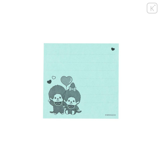 Japan Monchhichi Tack Memo Sticky Notes - Red - 3