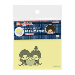 Japan Monchhichi Tack Memo Sticky Notes - Blue