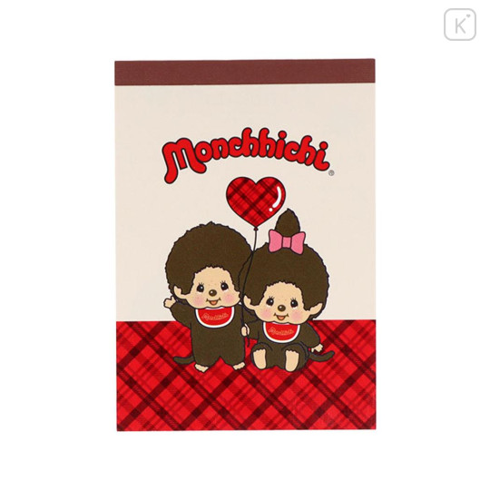Japan Monchhichi Mini Notepad - Pair - 1
