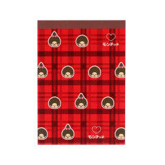 Japan Monchhichi Mini Notepad - Pattern