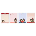 Japan Monchhichi Flip Memo Pad - Pattern - 3