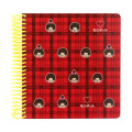 Japan Monchhichi Grid Notebook - Pattern - 1
