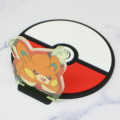 Japan Pokemon Coaster & Acrylic Stand Keychain - Pawmi - 2