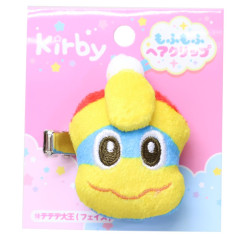 Japan Kirby Mascot Hair Clip - King Dedede Face