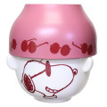 Japan Peanuts Ceramic Tea Bowl & Melamine Soup Bowl Set - Snoopy : Joe Cool Red - 1