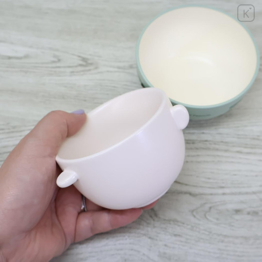 Japan Peanuts Ceramic Tea Bowl & Melamine Soup Bowl Set - Peanuts : Linus - 3