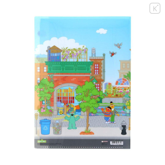 Japan Sesame Street 5 Pockets A4 Index Holder - Happy - 2