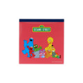 Japan Sesame Street Square Memo Pad - Happy Red - 1