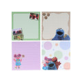 Japan Sesame Street Square Memo Pad - Happy Face - 2