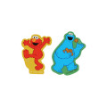 Japan Sesame Street Waterproof Mobile Sticker Pack - Elmo & Cookie Monster - 2